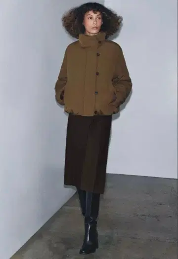 [ 미사용 새상품 ] ZW 컬렉션 패딩 자켓 M