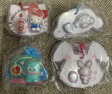 반다이 산리오 캐릭터즈 패키지 참 4점 키티 시크릿