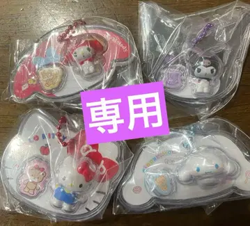 반다이 산리오 캐릭터즈 패키지 참 4점 키티 시크릿