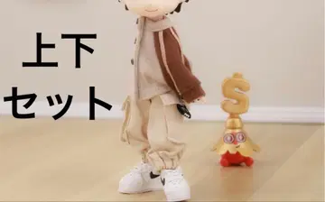 저지 세트 브라운 투톤 컬러 오비츠11 넨도로이드 피코니모p