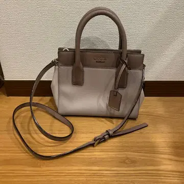 케이트 스페이드 컴팩트 숄더백 라이트 그레이