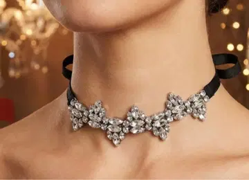 RADA 초커 블랙 리본