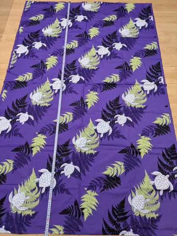 하와이안 원단 알로하 셔츠 원단 파우스커트 원단