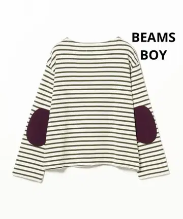 BEAMS BOY 빔즈 보이 엘르 패치 바스크 롱 슬리브