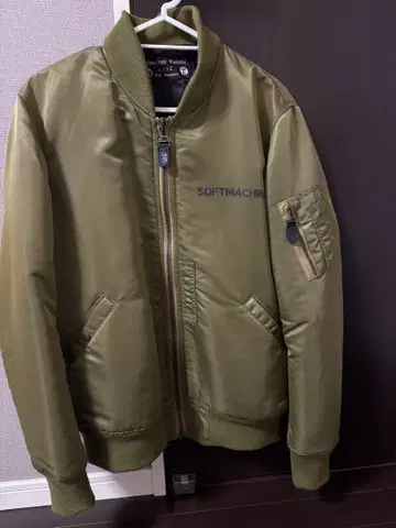 SOFTMACHINE MA-1 자켓 L 사이즈 올리브