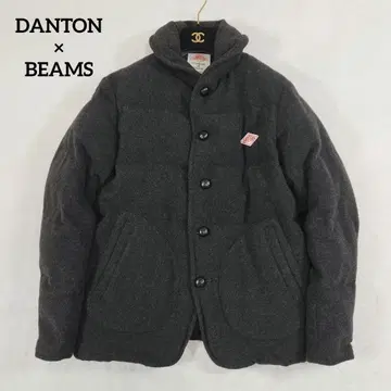 단톤 빔즈 별주 울 모사 다운 자켓