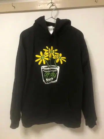 COZY HOUSE 도쿄 한정판 꽃과 PEACE 후드티