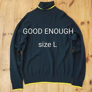 [ 하자품 ] GOOD ENOUGH 니트 size L