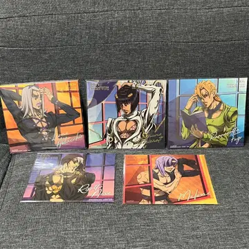 죠죠의 기묘한 모험 캔버스 스타일 5장 세트