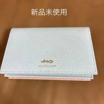 미사용 새상품 JILL STUART 아이스 블루 명함지갑