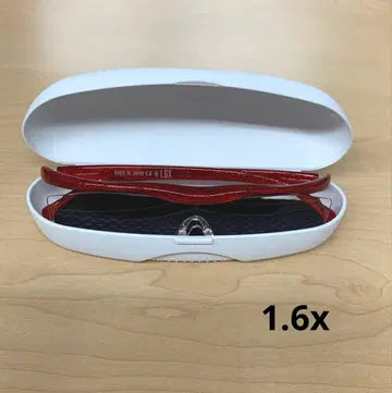 미사용 새상품 하즈키 루페 컴팩트 1.6x 루비