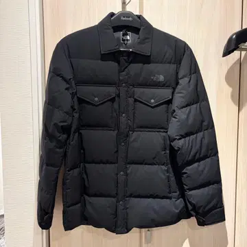 THE NORTH FACE 셔츠 다운 자켓 블랙 XL