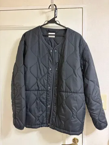 URBAN RESEARCH DOORS 퀼팅 자켓 블랙