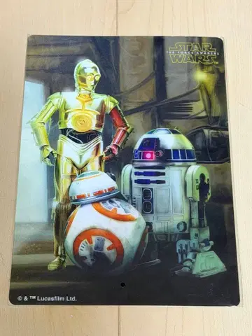 스타 워즈 3D 책받침