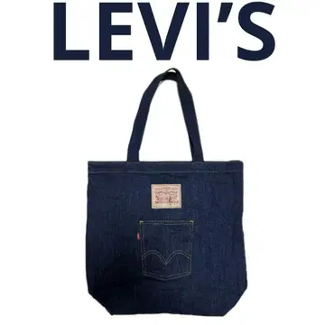 Levi's 데님 토트백 포켓 부착