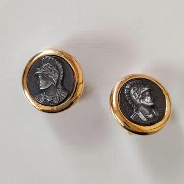 메탈릭 기사 귀찌 빈티지 빈티지 클립