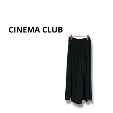[ 시네마 클럽 ] 릴랙스 팬츠 플레어 무지 루즈핏 M