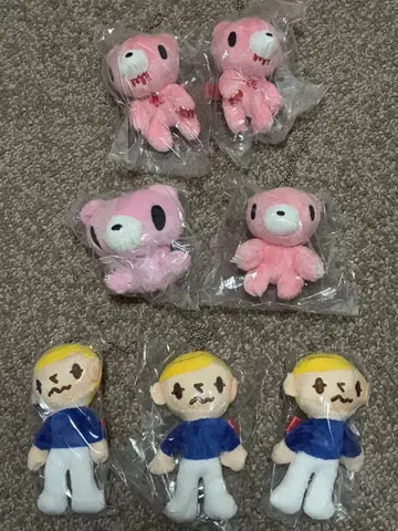 그루미 봉제 인형 키링 가챠