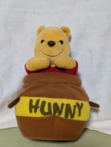 푸우 허니 포트 봉제 인형
