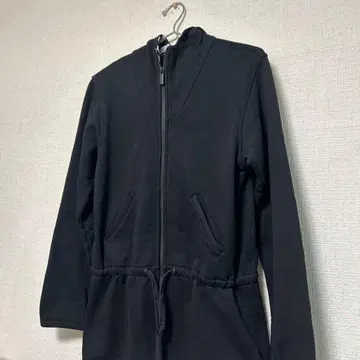 초레어 디자인 agnes b paris 롱 후드티 원피스