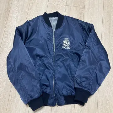 BOSS MA-1 자켓 네이비 리버서블