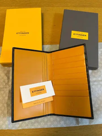 미사용 새상품 ETTINGER BRIDLE HIDE 장지갑