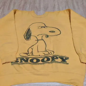 스푸루스 맨투맨 스누피 60년대 오리지널