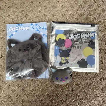 JOCHUM 피하이 스크런치 슬라이더 파우치 인형 배지