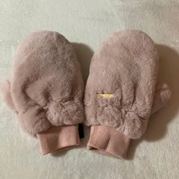 callaway 캘러웨이 복슬복슬 퍼 그로브 장갑 미튼 골프