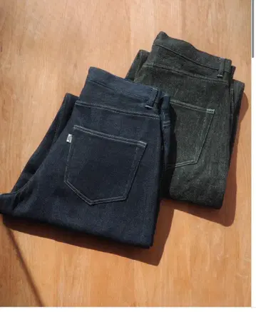 WELCOME-RAIN 5 POCKET DENIM BLACK