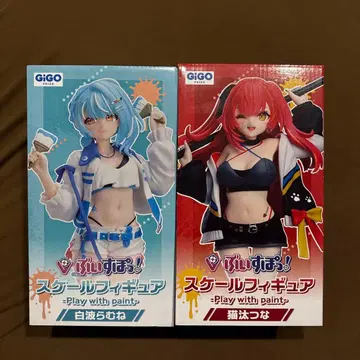 GIGO 스케일 피규어 시라나미 무네 네코타 츠나 2개 세트