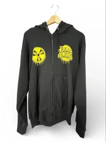 미사용 카사이 준 L 지퍼 후드티