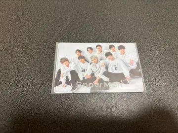 Snow Man FC 가입 특전 카드 케이스