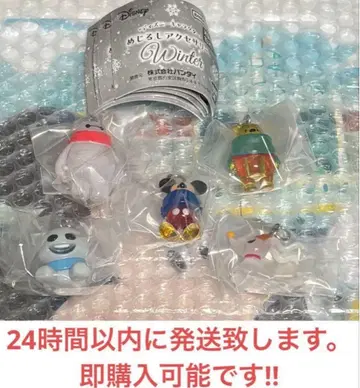 디즈니 캐릭터 메지루시 액세서리 winter 컴플리트 세트