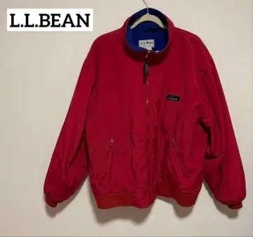 레어 L.L.BEAN 웜업 재킷 80s 빨간색 XL