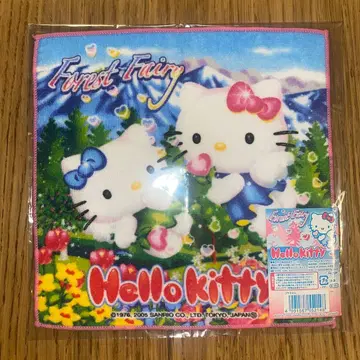 지역 한정 키티 타월 손수건 forest fairy