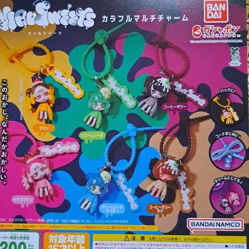 우일스위츠 VIRUSWEETS 참 전 6종 가챠 피규어