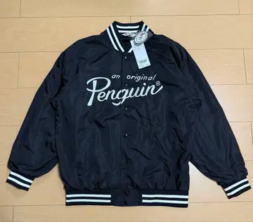 펭귄 블루종 블랙 L