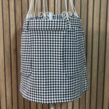 캘러웨이 하운드투스 체크 패턴 스커트 속기모 M 사이즈