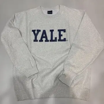 Yale 그레이 맨투맨 트레이닝복 XL 사이즈