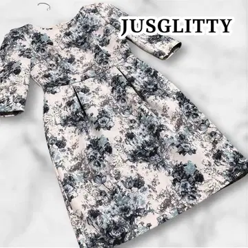 저스길리티 JUSGLITTY 플라워 원피스 꽃무늬 고급 데이트