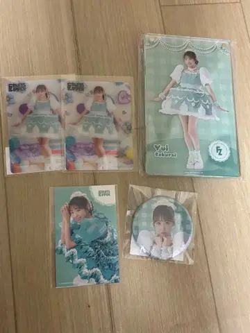 사쿠라이 유이 스키 복권 아크릴 섀도우 박스 세트