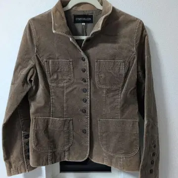 [고급스러움] 에테르노베레짜 벨벳 스트레치 자켓 브라운 38 M 사이즈