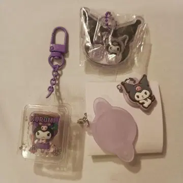 산리오 캐릭터즈 패키지 참 메지루시 참 후르츠 쿠로미