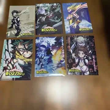 나의 히어로 아카데미아 제일복권 클리어 포스터