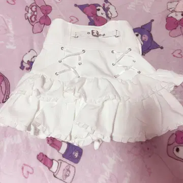 하우스 더스트 콜라보 Hauls 스커트 택 포함