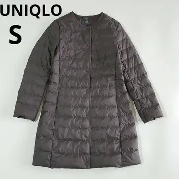컨디션 최상 유니클로 여성용 울트라 라이트 다운 컴팩트 코트 그레이 S