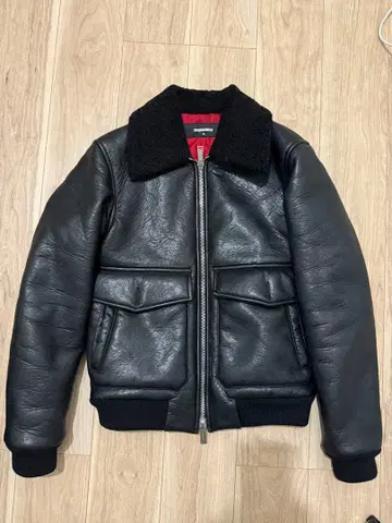 디스퀘어드 Dsquared2 페이크 레더 자켓