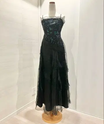 새상품급 [스팽글 드레스] 블랙 M~L 연주회