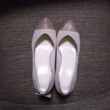 grove 그레이 스웨이드 하이힐